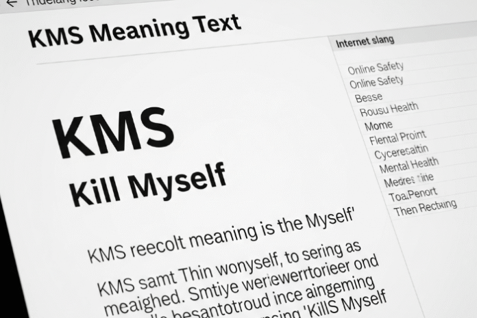 KMS Meaning Text