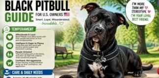 Black Pitbull Guide for U.S. Owners: Temperament, Care, Health, and Myths Black Pitbull