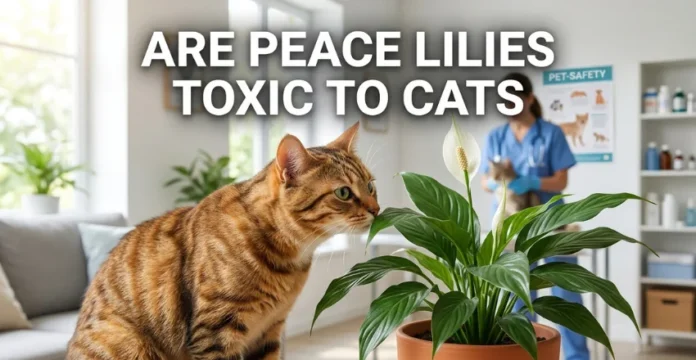 Are Peace Lilies Toxic to Cats Are Peace Lilies Toxic to Cats