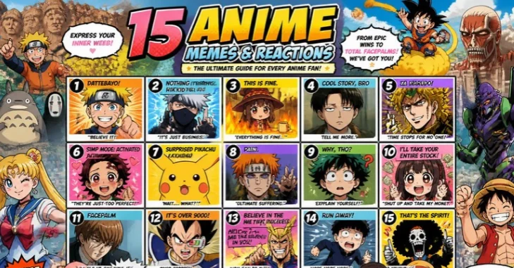 15 Anime Memes and Formats Fans Keep Sharing
